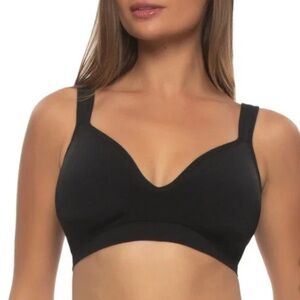 Felina Adaptive Cup Wire Free Bra - new black size M